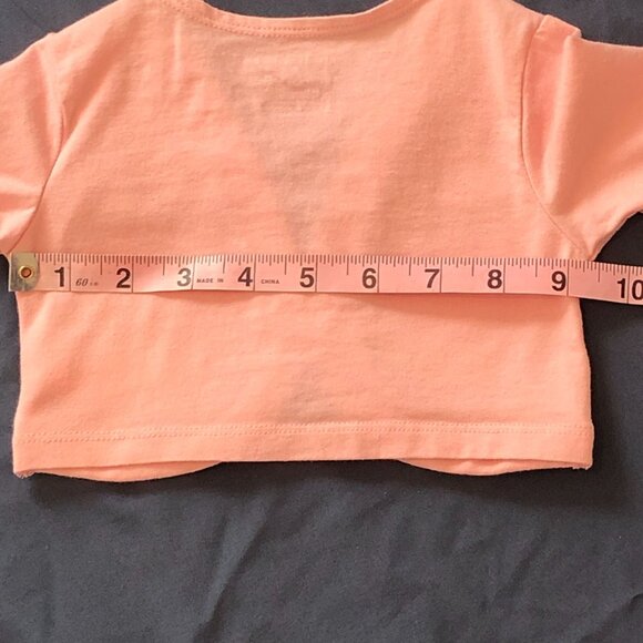 Children's Place Pink Bolero Short Cropped Jacket Long Sleeves Size 12-18M - Picture 10 of 14